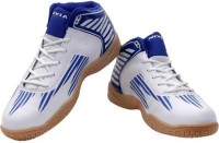 NIVIA Panther-1 Basketball Shoes For Men(White, Blue)