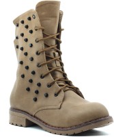 shuberry Boots For Women(Beige)
