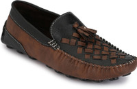 Braavosi Laser Tassels Loafers(Black, Brown) RS.899.00