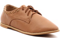shuberry Party Wear Shoes For Women(Tan)