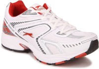 SLAZENGER Moscow White/Red Running Shoes For Men(White)