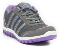 Asian Shoes Mango-03 Walking Shoes(Grey, Purple) RS.489.00