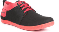 Golden Sparrow Trendy Casual Shoes For Men(Red, Black) Golden Sparrow Trendy Casual Shoes For Men(Red, Black)
