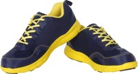NIVIA Escort Running Shoes For Men(Navy, Yellow)