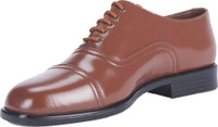 Alden Shoes Police Uniform Lace Up Shoes(Brown, Tan) RS.2499.00