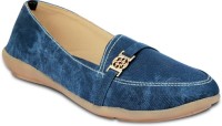 Indilego Loafers For Women(Blue)