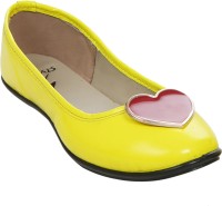 Stylar Heart Candy Bellies For Women(Yellow)