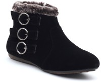 shuberry Boots For Women(Black)