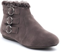 shuberry Boots For Women(Grey)