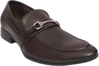 M & M Slip On Shoes For Men(Brown)