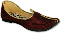 Panahi Red Colour Synthetic Leather Men Ethnic Wear Slip On Jutis Party Wear For Men(Red) Panahi Red Colour Synthetic Leather Men Ethnic Wear Slip On Jutis Party Wear For Men(Red)