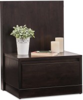 View Durian WILSON/NT/B Solid Wood Bedside Table(Finish Color - Wenge) Price Online(Durian)