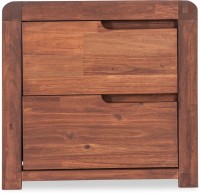 View Durian ROMAN/NT Solid Wood Bedside Table(Finish Color - Walnut) Price Online(Durian)