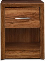 View HomeTown Stark Engineered Wood Bedside Table(Finish Color - Walnut) Price Online(HomeTown)