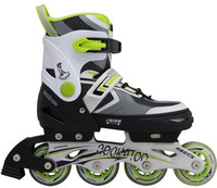 COCKATOO Small In-line Skates - Size 6-8 UK(Green, White) COCKATOO Small In-line Skates - Size 6-8 UK(Green, White)