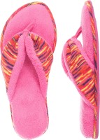 Dearfoams Fur Flip Flops(Pink 11)