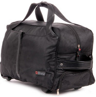 bleu duffle trolley bag