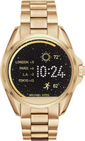 MICHAEL KORS Access Bradshaw (For Men & Women) Smartwatch(Gold Strap, Regular)