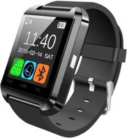 GENUINE u8 Smartwatch(Black Strap, Regular)