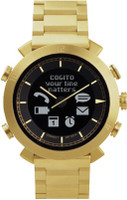 COGITO Classic Gold Metal Smartwatch(Multicolor Strap, Regular)