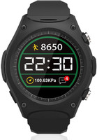 HITECHCART Q8 Fitness Smartwatch(Black Strap, Regular)