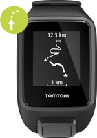 TomTom Spark 3 Cardio, GPS Smartwatch(Black Strap, Large)