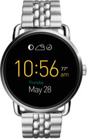 FOSSIL Q Wander Smartwatch(Silver Strap, Regular)