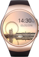 Kimi KW18 phone Smartwatch(Brown Strap, Regular)