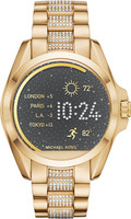 MICHAEL KORS Access Bradshaw (For Men & Women) Smartwatch(Gold Strap, Regular)