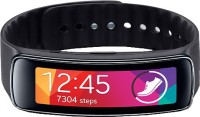 SAMSUNG Gear Fit Smartwatch(Black Strap, Regular)