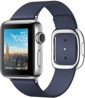 APPLE Watch series 2 - 38 mm Stainless Steel Case with Midnight Blue Modern Buckle - Large(Blue Strap, Large)