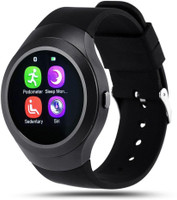 Fletum c5 Smartwatch(Black Strap, Regular)
