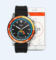 fossil q crewmaster hybrid smartwatch ftw1124