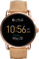 FOSSIL Q Wander Smartwatch(Brown Strap, Regular)