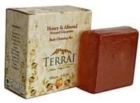 Terrai Honey & Almond Natural Glycerine Body Cleansing Bar(100 g) - Price 65 38 % Off  