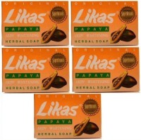 Likas Papaya Soap Original Papaya Skin Whitening Herbal Soap - 5 Pack(135 g, Pack of 5) - Price 900 82 % Off  
