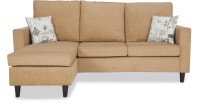 Urban Living ECO LOUNGER Fabric 3 Seater Standard(Finish Color - Beige)   Computer Storage  (Urban Living)