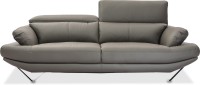 View Durian Omega Leather 2 Seater Standard(Finish Color - BATTLESHIP GREY) Price Online(Durian)
