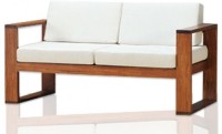 View Dream Furniture Fabric 2 Seater Standard(Finish Color - Pearl White) Furniture (Dream Furniture)
