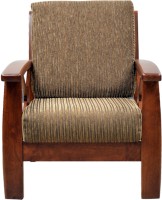 View HomeTown Winston Fabric 1 Seater Sofa(Finish Color - Dirty Oak) Price Online(HomeTown)
