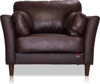View Durian Richmond Leatherette 1 Seater Standard(Finish Color - Chocolate Brown) Price Online(Durian)
