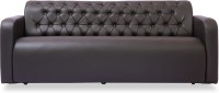 View Durian BID/32626/A/3 Leatherette 3 Seater Sofa(Finish Color - Black) Price Online(Durian)