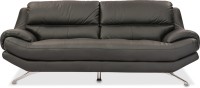 View Durian Oliver Leather 2 Seater Standard(Finish Color - EERIE BLACK) Price Online(Durian)