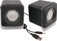 View Ad Net USB 2.0 Mini (Black 2.0 Channel) Portable Laptop/Desktop Speaker(Black, 2.0 Channel) Laptop Accessories Price Online(Ad Net)
