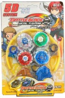 NEW PINCH 5 D System Customize Battle Top Bayblade with stadium(Multicolor)