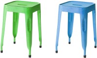 View The Attic Outdoor & Cafeteria Stool(Blue, Green) Furniture (The Attic)