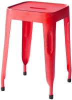 View The Attic Outdoor & Cafeteria Stool(Red) Furniture (The Attic)