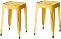 The Attic Outdoor & Cafeteria Stool(Yellow)   Furniture  (The Attic)