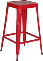 View The Attic Outdoor & Cafeteria Stool(Red) Furniture (The Attic)