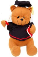Grab A Deal Graduation Teddy Bear with Scroll And Cap  - 15 Inch(Brown)